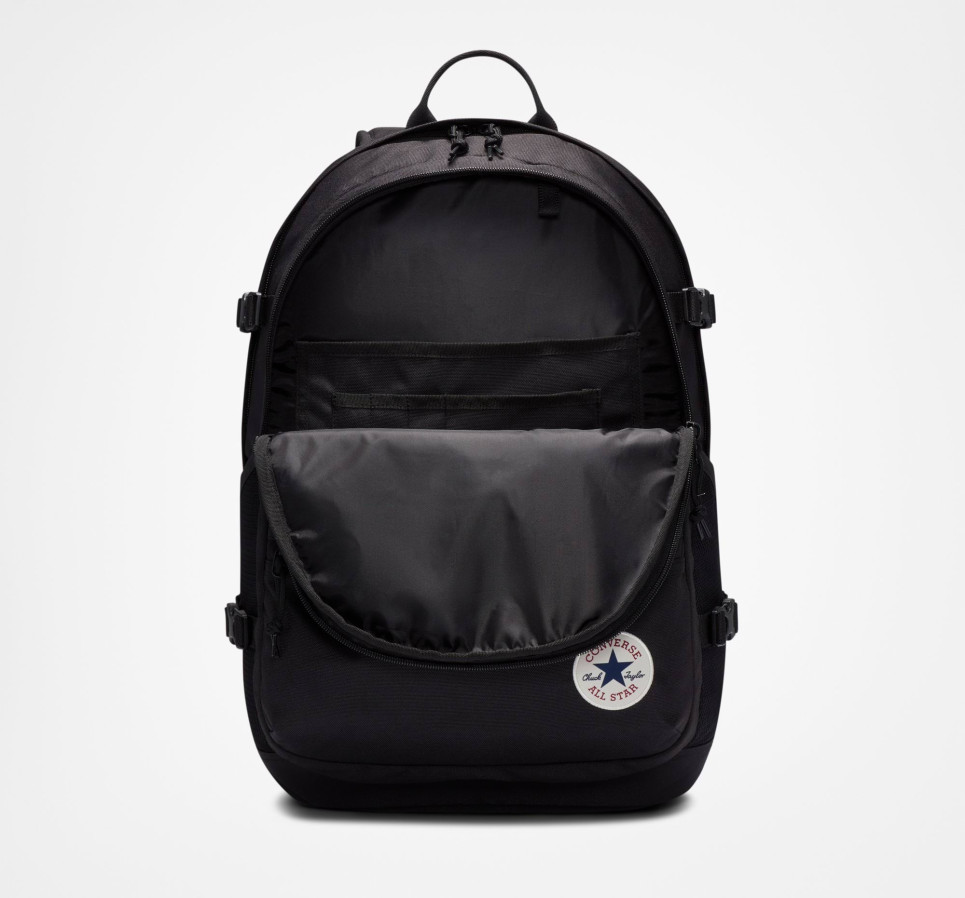 Straight Edge Backpack-One size-black