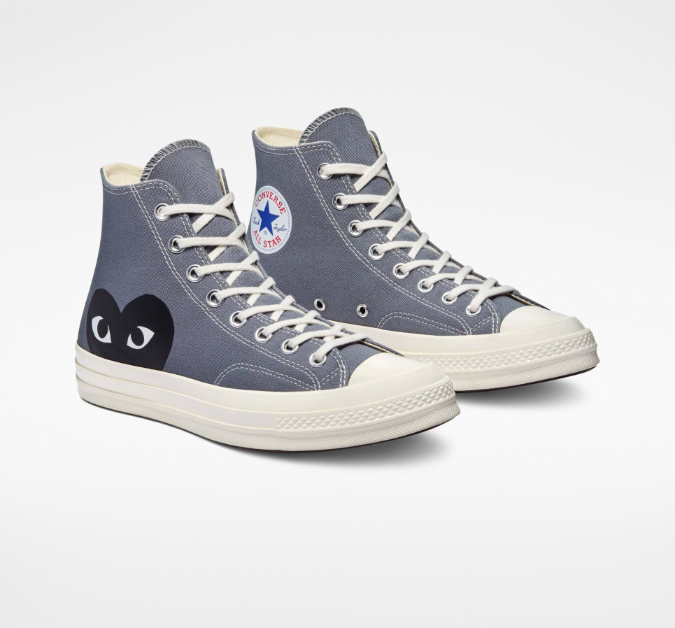 Converse x Comme des Garçons PLAY Chuck 70-Grey-44