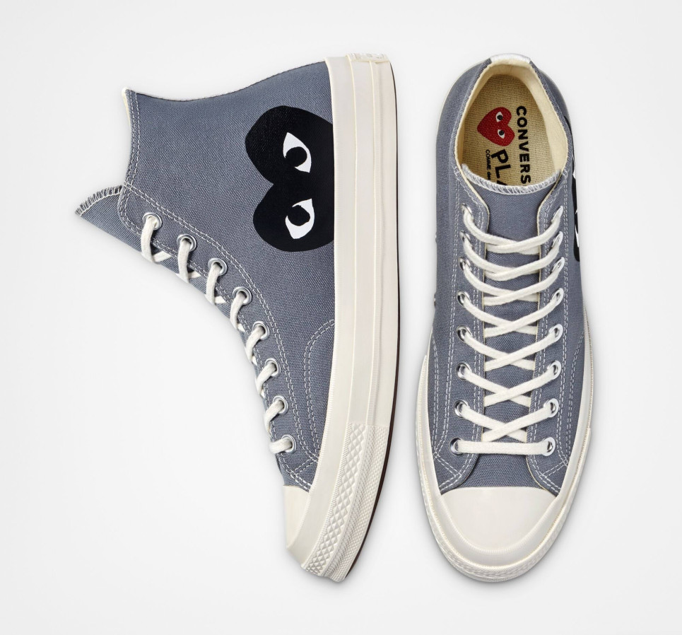 Converse x Comme des Garçons PLAY Chuck 70-Grey-44