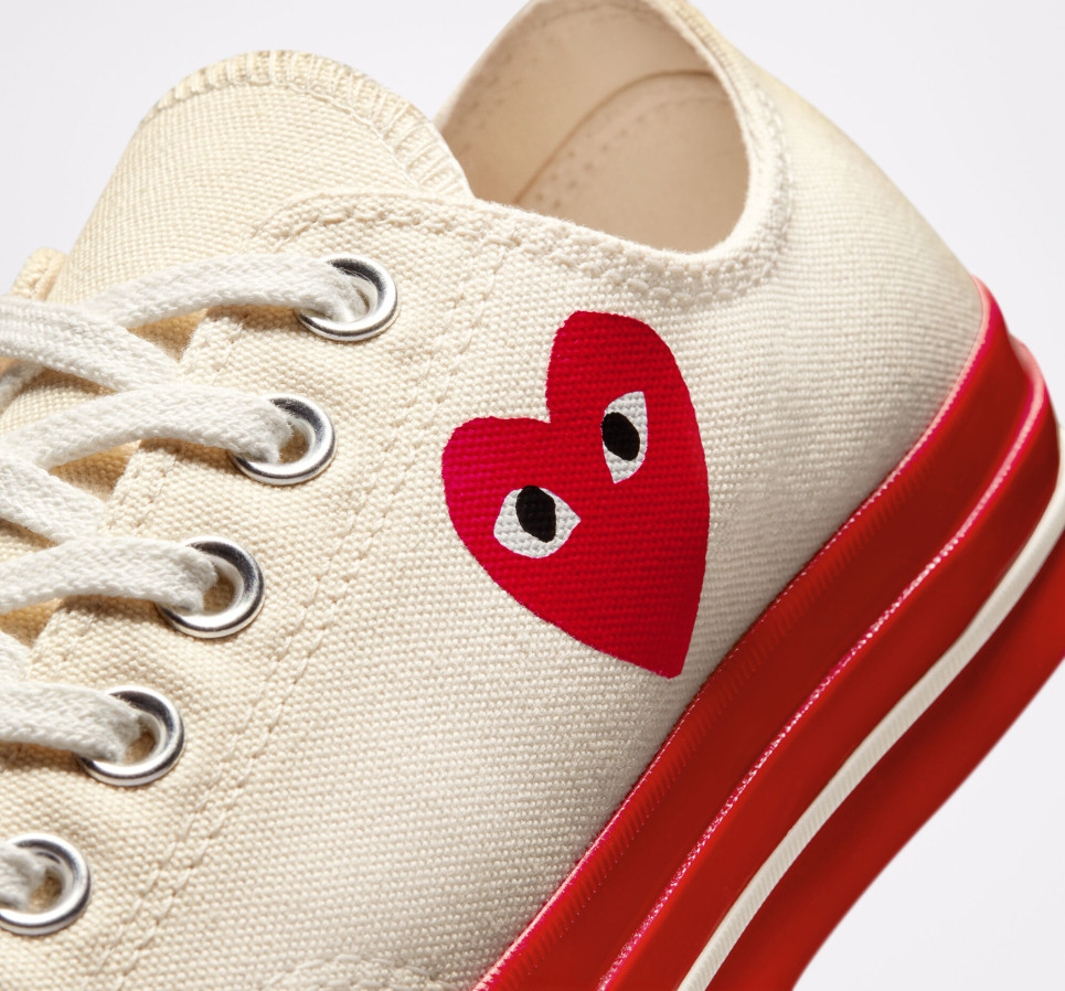 Converse x Comme des Garçons PLAY Chuck 70-Cream-43