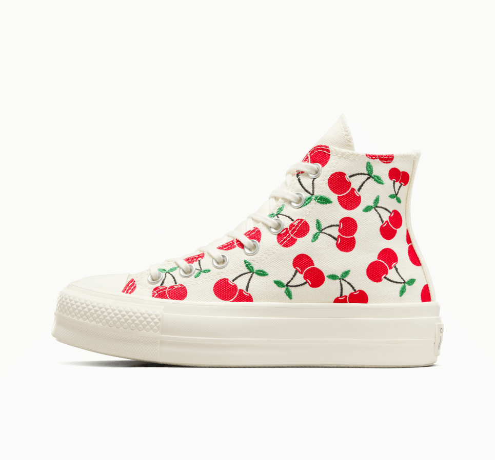 Chuck Taylor All Star Lift Platform Cherries