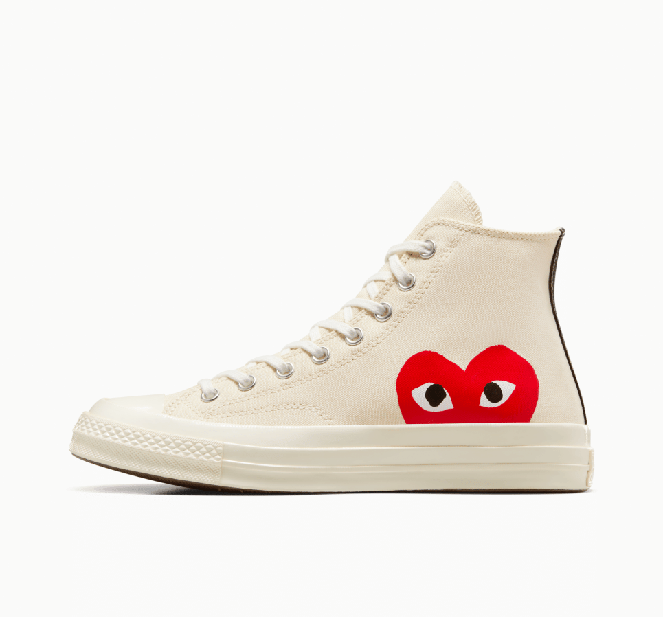 Converse x Comme des Garçons PLAY Chuck 70-Cream-36