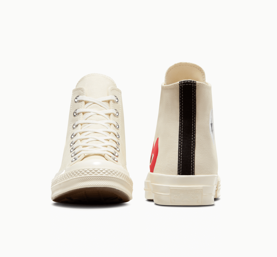Converse x Comme des Garçons PLAY Chuck 70-Cream-36