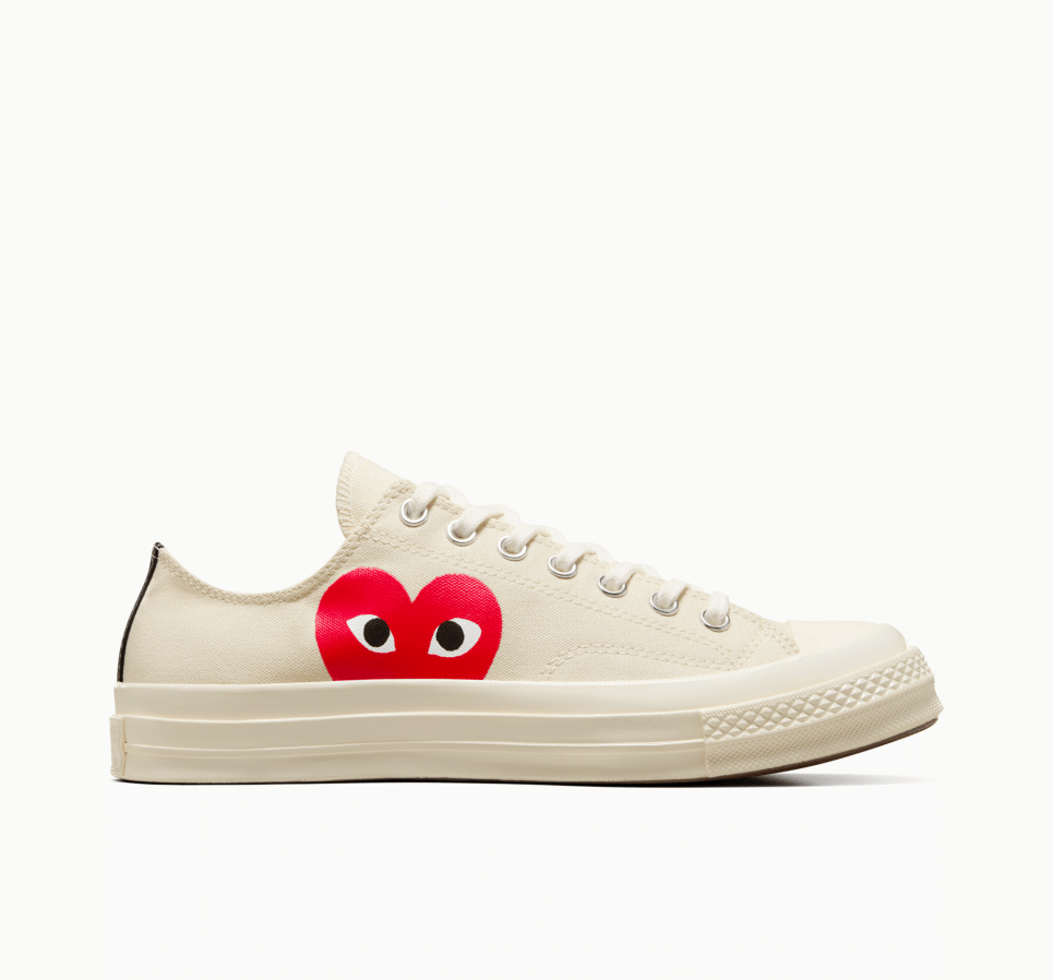 Converse x Comme des Garçons PLAY Chuck 70-Cream-36