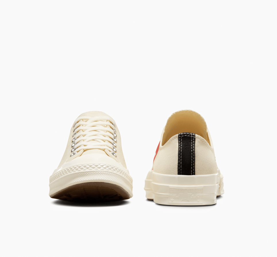 Converse x Comme des Garçons PLAY Chuck 70-Cream-36