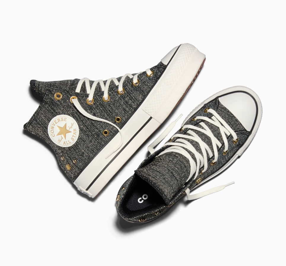 Chuck Taylor All Star Lift Platform Heathered Glam