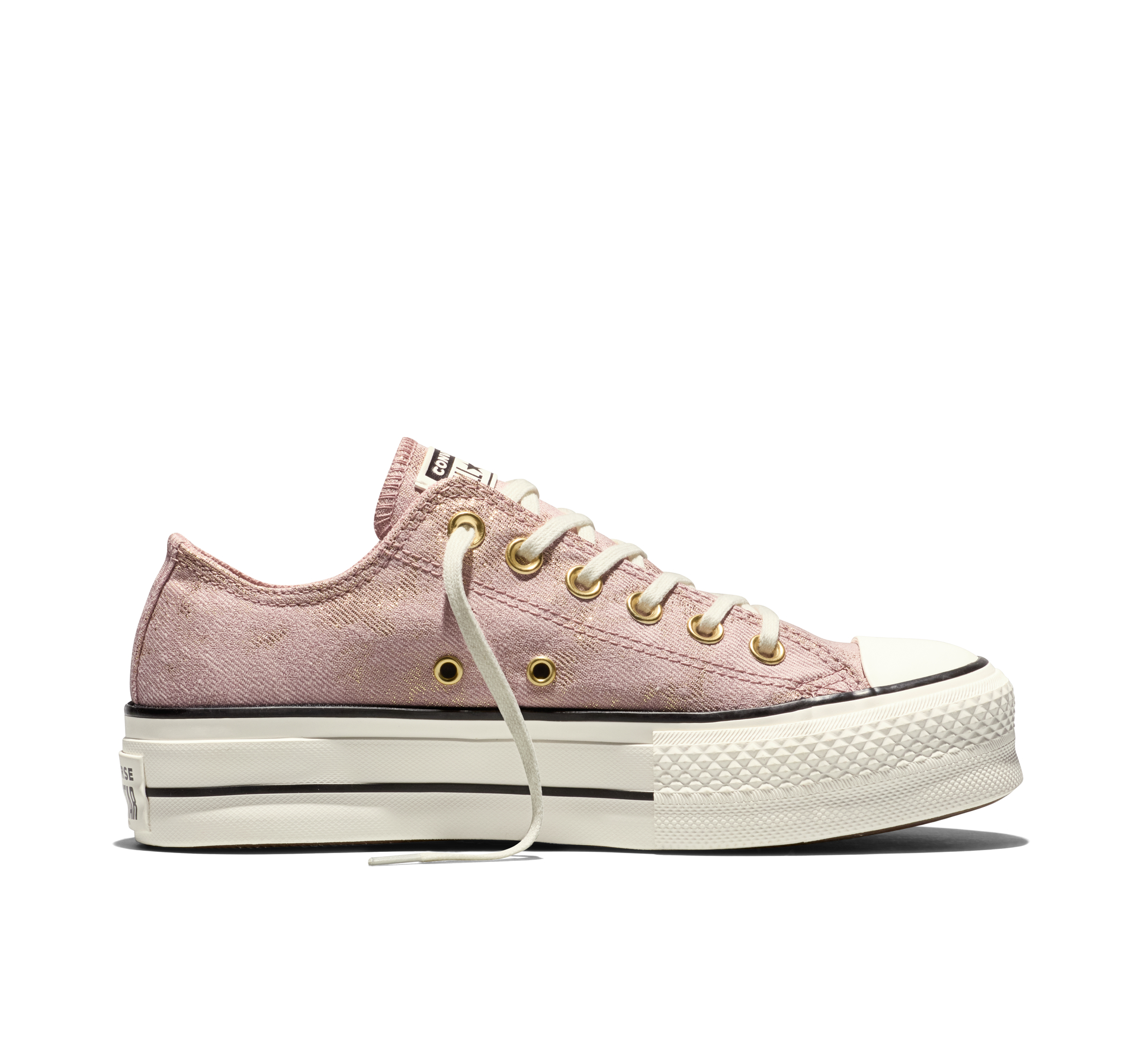 Chuck Taylor All Star Lift Platform Metallic Twill