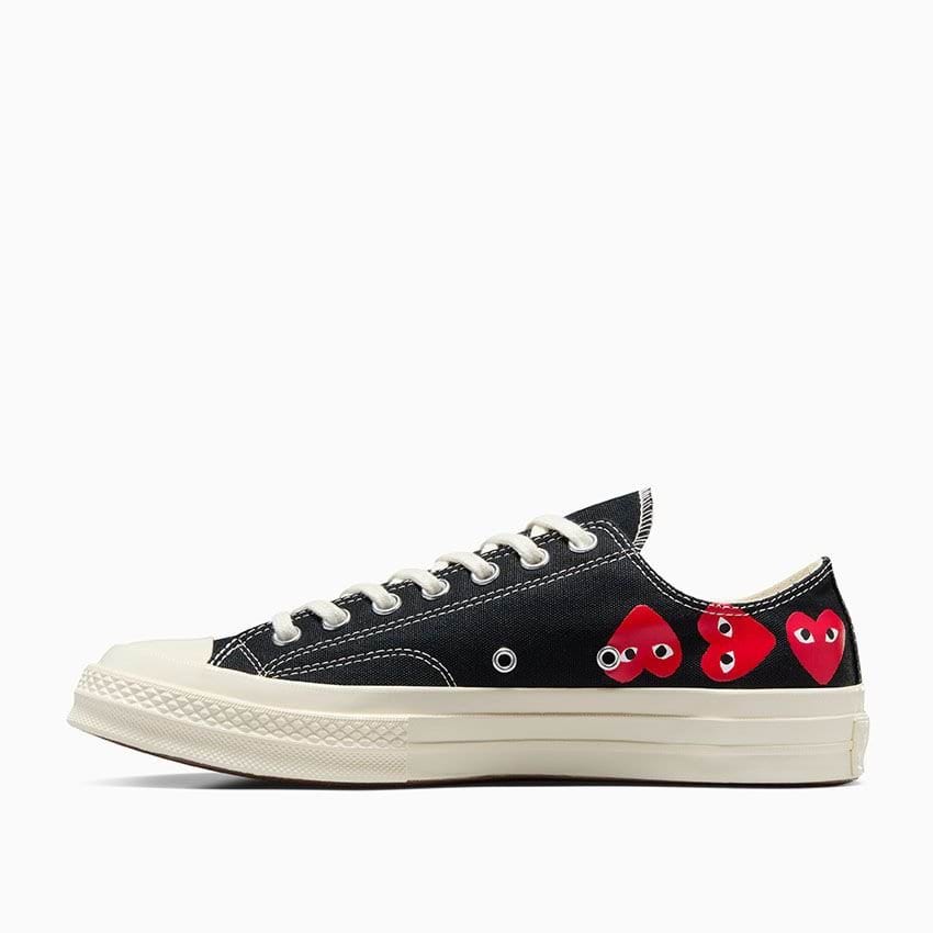 Converse x Comme des Garçons PLAY Chuck 70 Multi Heart-Black-36