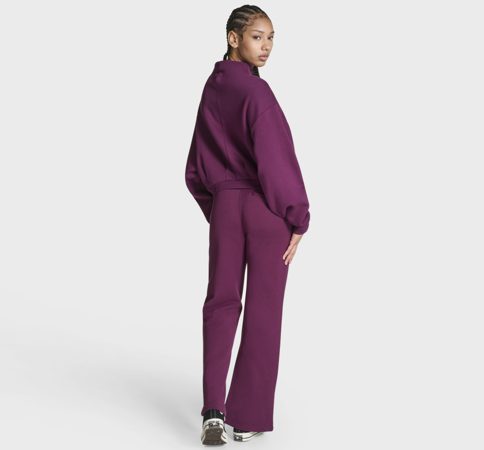 Mock Neck Oversized Sweatshirt