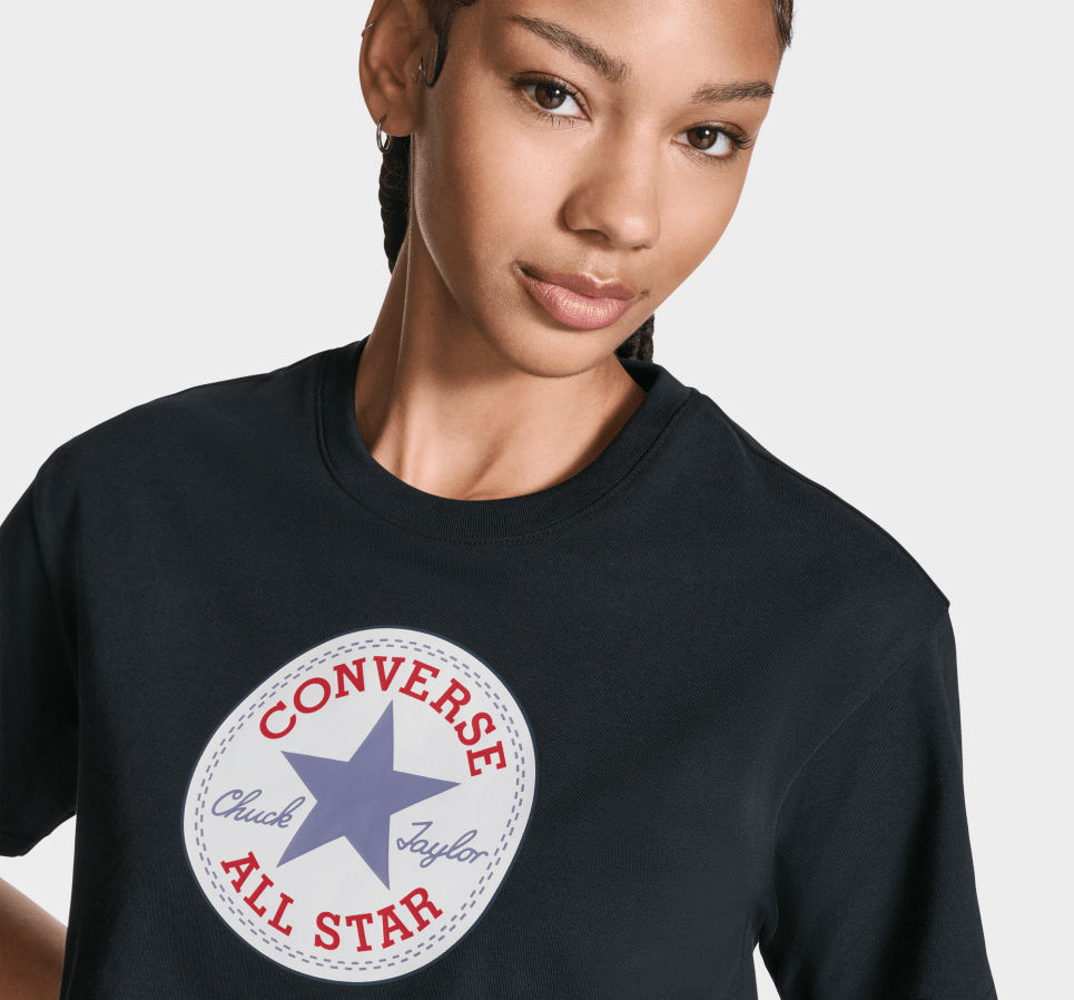 Chuck Taylor All Star Patch Cropped T-Shirt