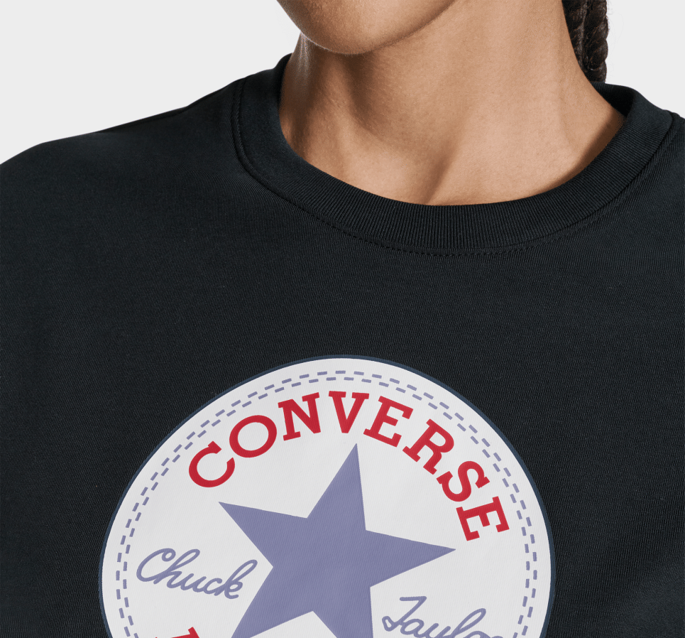 Chuck Taylor All Star Patch Cropped T-Shirt