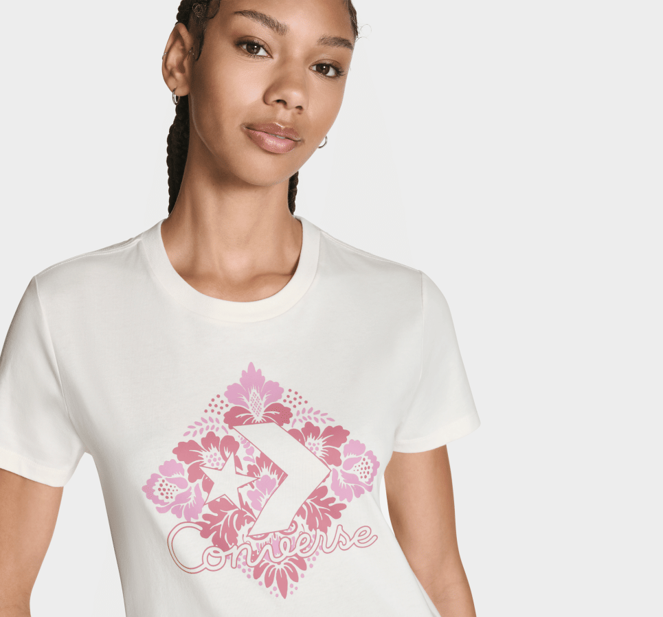 Floral Star Chevron T-Shirt