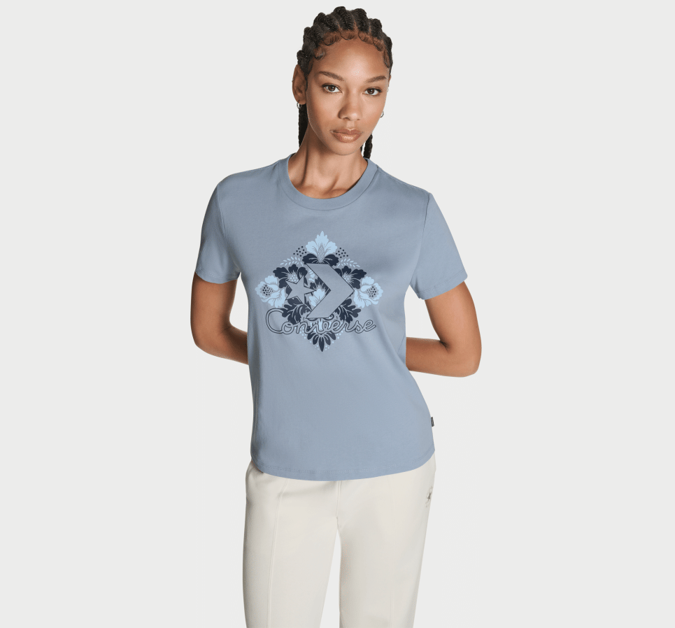 Floral Star Chevron T-Shirt