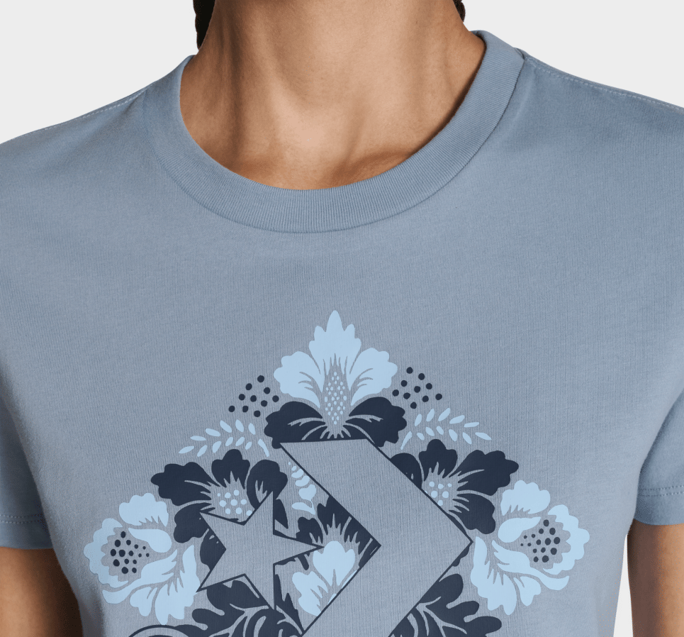 Floral Star Chevron T-Shirt